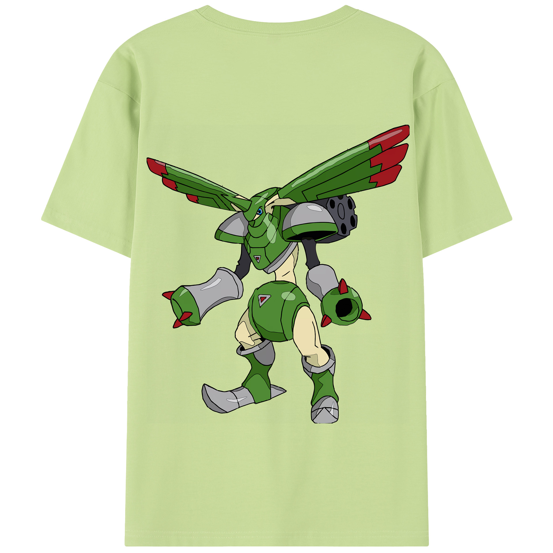 （画像用） Digimon デジタルモンスター/デジモン 綿100％半袖Tシャツ（背面プリント）